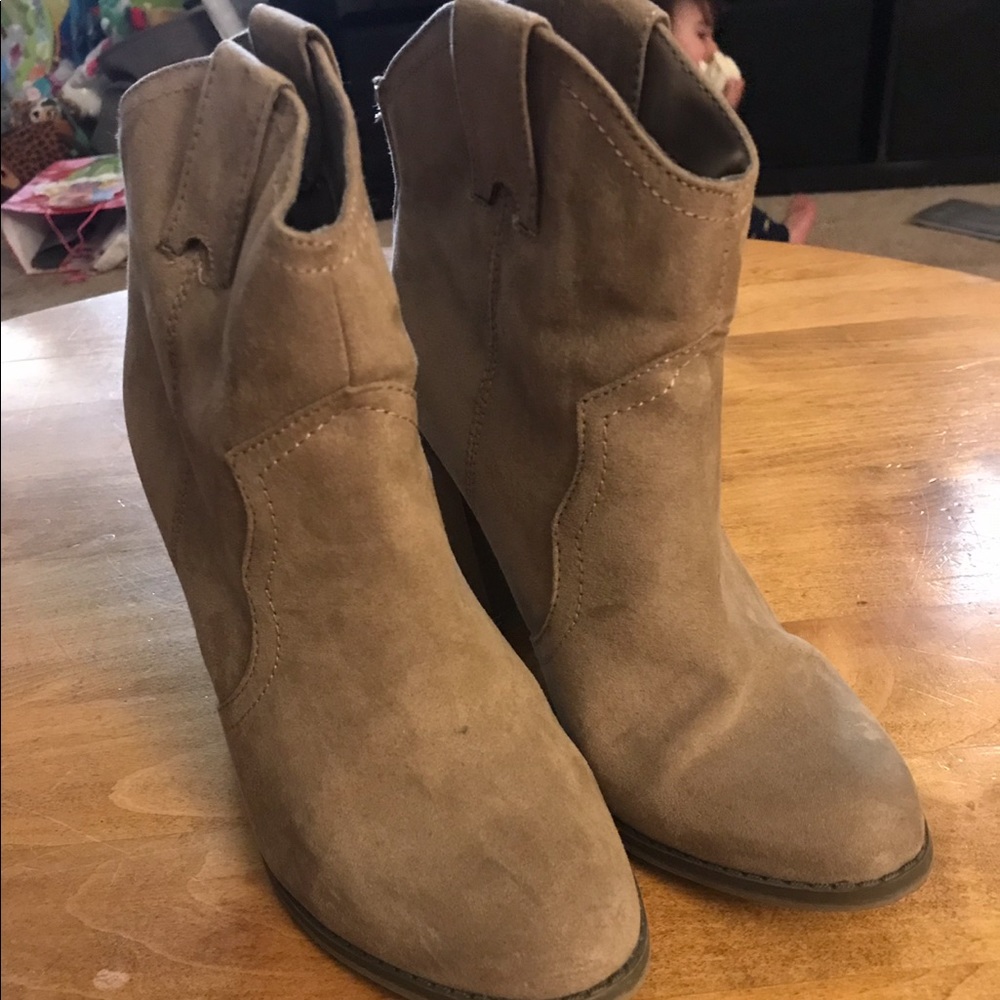 Target! Merona nude booties